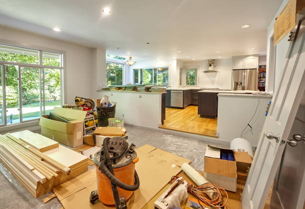 Professional Kitchen Flooring technician working in Bristow, VA